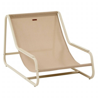 Fauteuil de jardin en acier CELESTAM - Argile