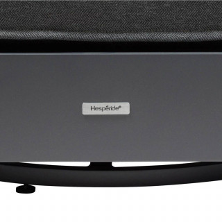 Fauteuil de salon de jardin rotatif ALLURE - Gris Graphite