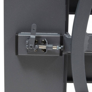 Fauteuil de salon de jardin rotatif ALLURE - Gris Graphite