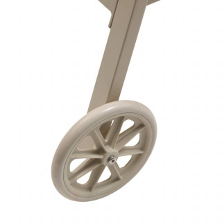 Transat en aluminium et texaline OSMALA - Beige et argile