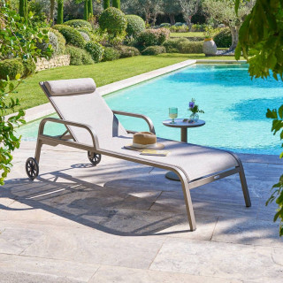 Transat en aluminium et texaline OSMALA - Café