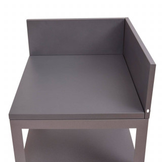 Module d'angle pour cuisine d'été OXYANA - Graphite