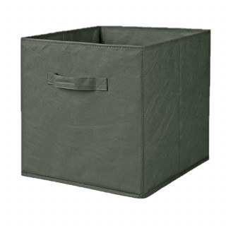 Cube de rangement pliable en tissu avec poignée - 30 x 30 x 30 cm - Romarin