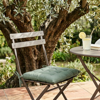 Galette de chaise PANAMA - 38 x 38 cm - Argile
