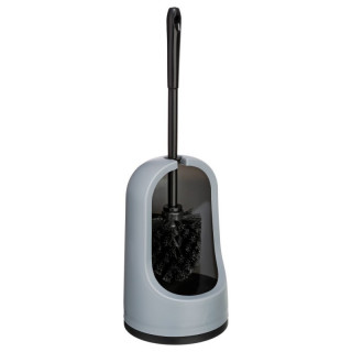 Brosse WC - Plastique - Gris