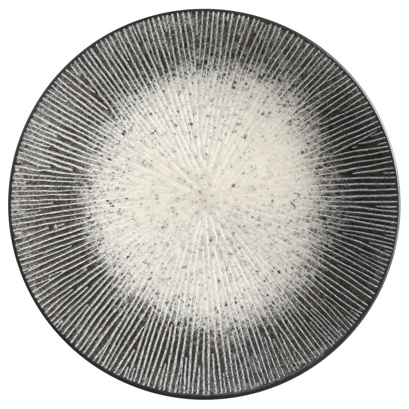 Assiette à dessert Atelier - Céramique - Gris