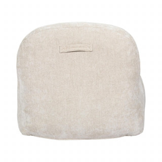 Fauteuil compressé en tissu doux sans montage AUSTIN - Beige