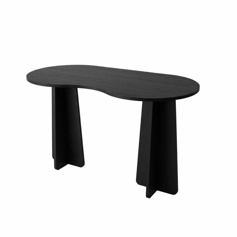 Bureau asymétrique design organique BERLIN - Noir