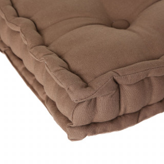 Coussin de sol - 40 x 40 cm Taupe