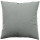 Coussin uni effet Bachette déhoussable - 60 x 60 cm - Gris