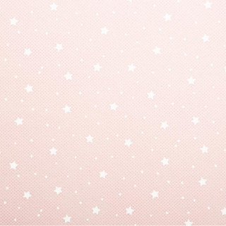 Lot de 2 boîtes de rangement cube ETOILE - L.29 x l.29 x H.29 cm - Rose