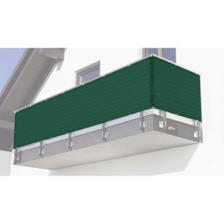Lot de 2 brise-vues occultants en HDPE 165 gr/m² 1,20 M x 6 M - Vert
