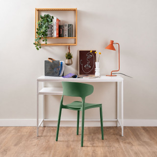 Lot de 2 chaises d'intérieur et d'extérieur FAIN - Vert