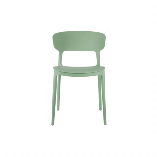 Lot de 2 chaises d'intérieur et d'extérieur FAIN - Vert