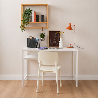 Lot de 2 chaises d'intérieur et d'extérieur CHEER - Blanc