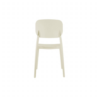 Lot de 2 chaises d'intérieur et d'extérieur CHEER - Blanc