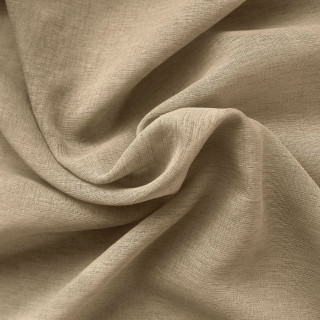 Voilage effet texturé avec 8 œillets en métal SIA - 140 x 240 cm - Lin