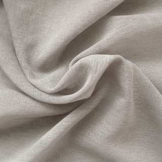 Voilage effet texturé avec 8 œillets en métal SIA - 140 x 240 cm - Naturel