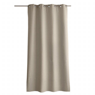 Rideau total occultant et thermique OXFORD - 135 x 240 cm - Naturel