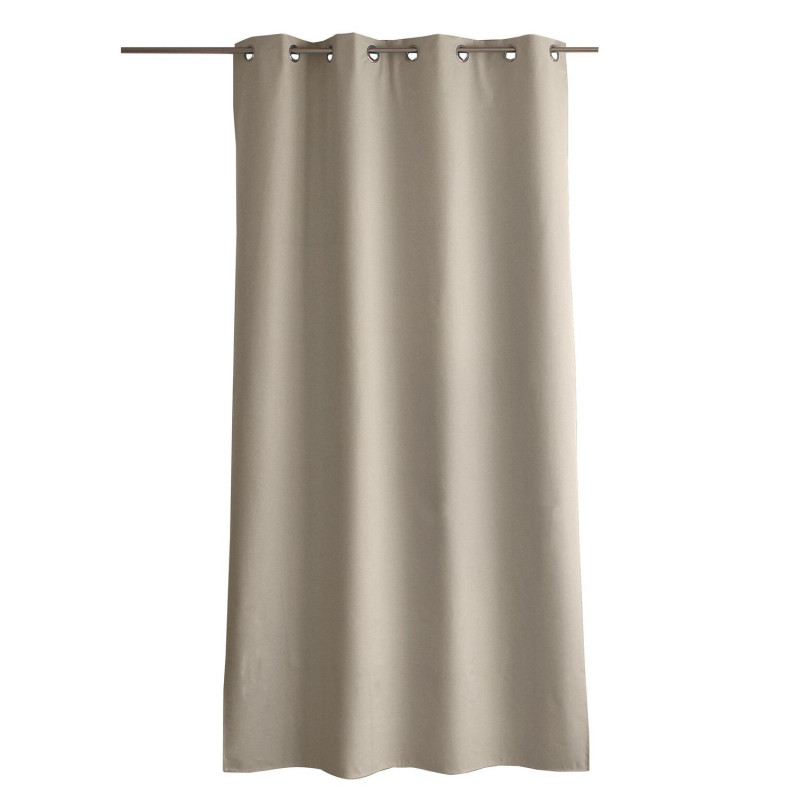 Rideau total occultant et thermique OXFORD - 135 x 240 cm - Naturel