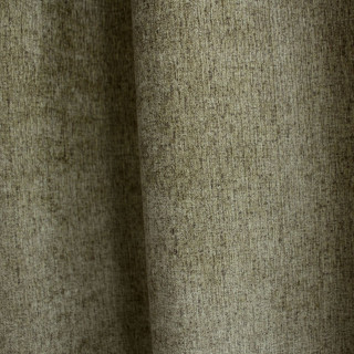 Rideau thermique en velours chenillé avec doublure polaire ALPAGA - 140 x 240 cm - Argile