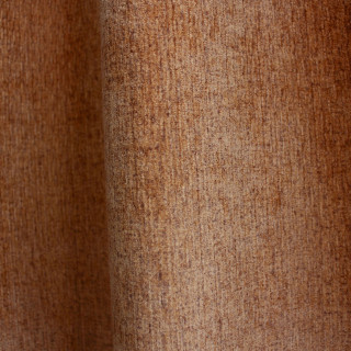 Rideau thermique en velours chenillé avec doublure polaire ALPAGA - 140 x 240 cm - Cuivre
