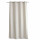 Rideau thermique en velours chenillé avec doublure polaire BLIZZARD - 140 x 240 cm - Ecru