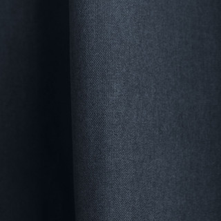Rideau thermique avec doublure polaire noire FJORD - 140 x 240 cm - Bleu marine