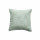 Coussin déhoussable en velours chenillé KAMALA - 40 x 40 cm - Céladon