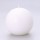 Bougie boule Rustic - Diam. 10 cm - Blanc