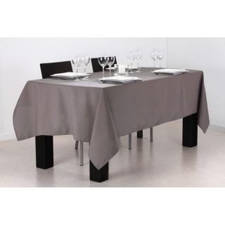 Nappe anti-taches - 140 x 240 cm - Gris foncé