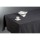 Nappe anti-tâches Carrés - 150 x 300 cm - Gris foncé
