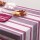 Nappe anti-tâches Rayures - 140 x 240 cm - Fuchsia