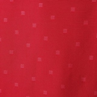 Nappe anti-tâches Carrés - 150 x 300 cm - Rouge