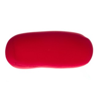 Coussin Tube- Microbilles - Rouge