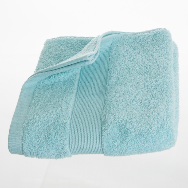 Serviette de toilette - 50 x 90 cm. - Bleu clair