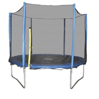 Trampoline avec filet Playo - Diam. 3 m - Noir