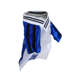 T-shirt pour chien Football - Taille S - Bleu