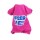 T-shirt pour chien Feed me - Taille S - Rose