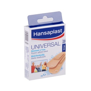 Pansement Universal résistant à l'eau - 20 pièces Hansaplast