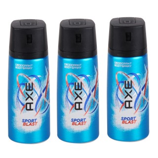 Lot de 3 Déodorants Spray - Sport Blast - 150 ml