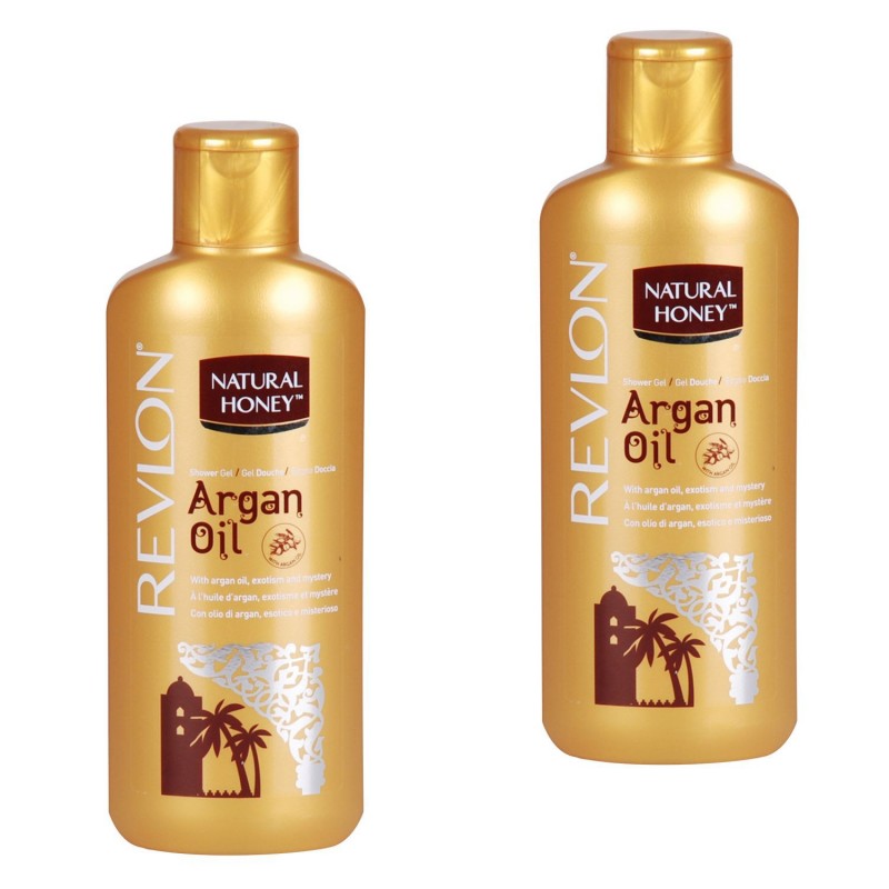 Lot de 2 Gels douche Huile d'Argan - 650 ml