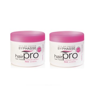 Lot de 2 - Masque capillaire Liss Extreme Hair Pro - Cheveux Rebelles - 500 ml