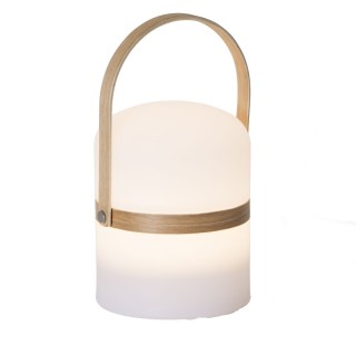Lampe lanterne d'extérieur Mood - Diam. 14,5 cm - Blanc