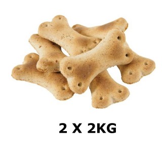 Lot de 2 - Biscuits Os - Viande de boeuf - Box de 2 kg
