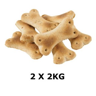 Lot de 2 - Biscuits Os - Calcium - Box 2 kg