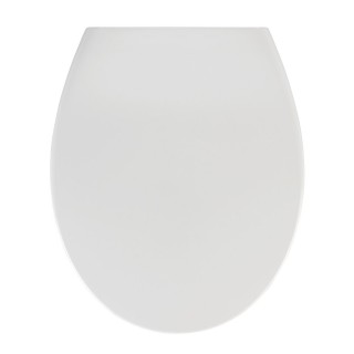 Abattant WC Easy-Close - Abaissement automatique - Duroplast - Blanc