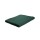 Drap plat - 100% coton 57 fils - 180 x 290 cm - Vert émeraude