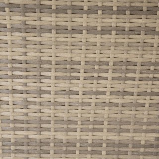 Table de jardin résine tressée Mooréa - 8 Personnes - Marron naturel