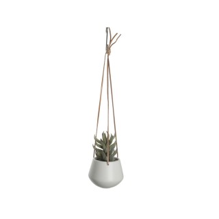 Cache-pot suspendus Skittlie - H. 66 cm - Blanc